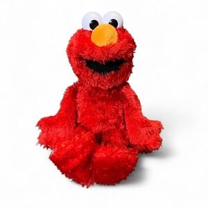 Hasbro Sesame Street Elmo Talking Plush 2021 Interactive Toy‎ 15" Stuffed Animal
